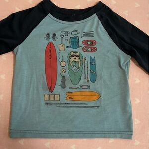 Patagonia Kids Swim and Sun Shirt - Blue